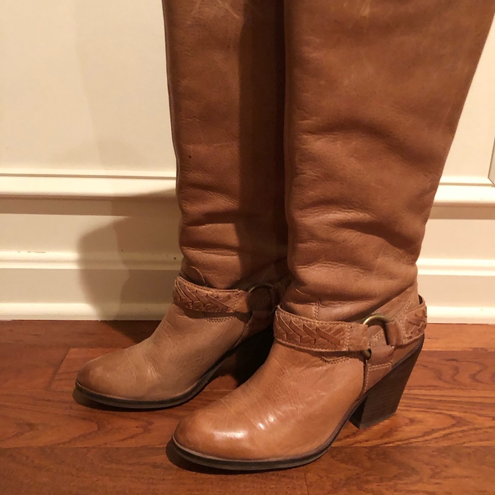 Lucky brand leather boots